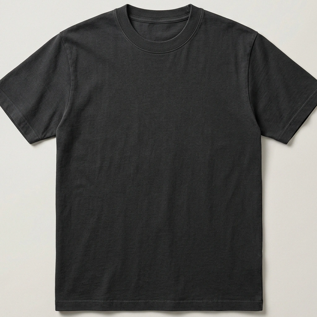 Black T-Shirt Mockup