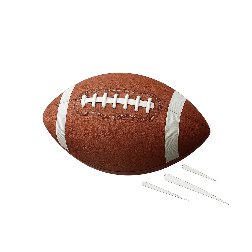 American Football Shooting Star Transparent PNG
